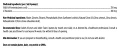 Liposomal Gaba avec L-Théanine