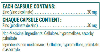 Zinc Picolinate Formula
